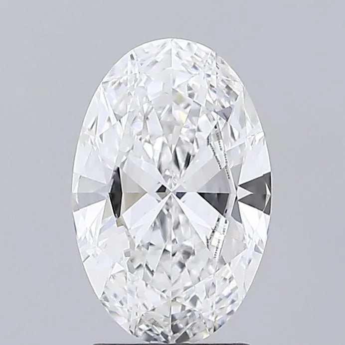 1.90ct Oval Lab Grown Diamond (Colour E, Clarity VVS2, IGI Certified)