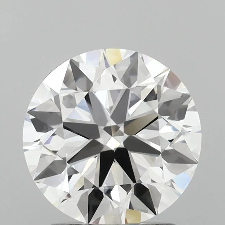 1.90ct Round Lab Grown Diamond (Colour E, Clarity IF, Cut ID, IGI Certified)