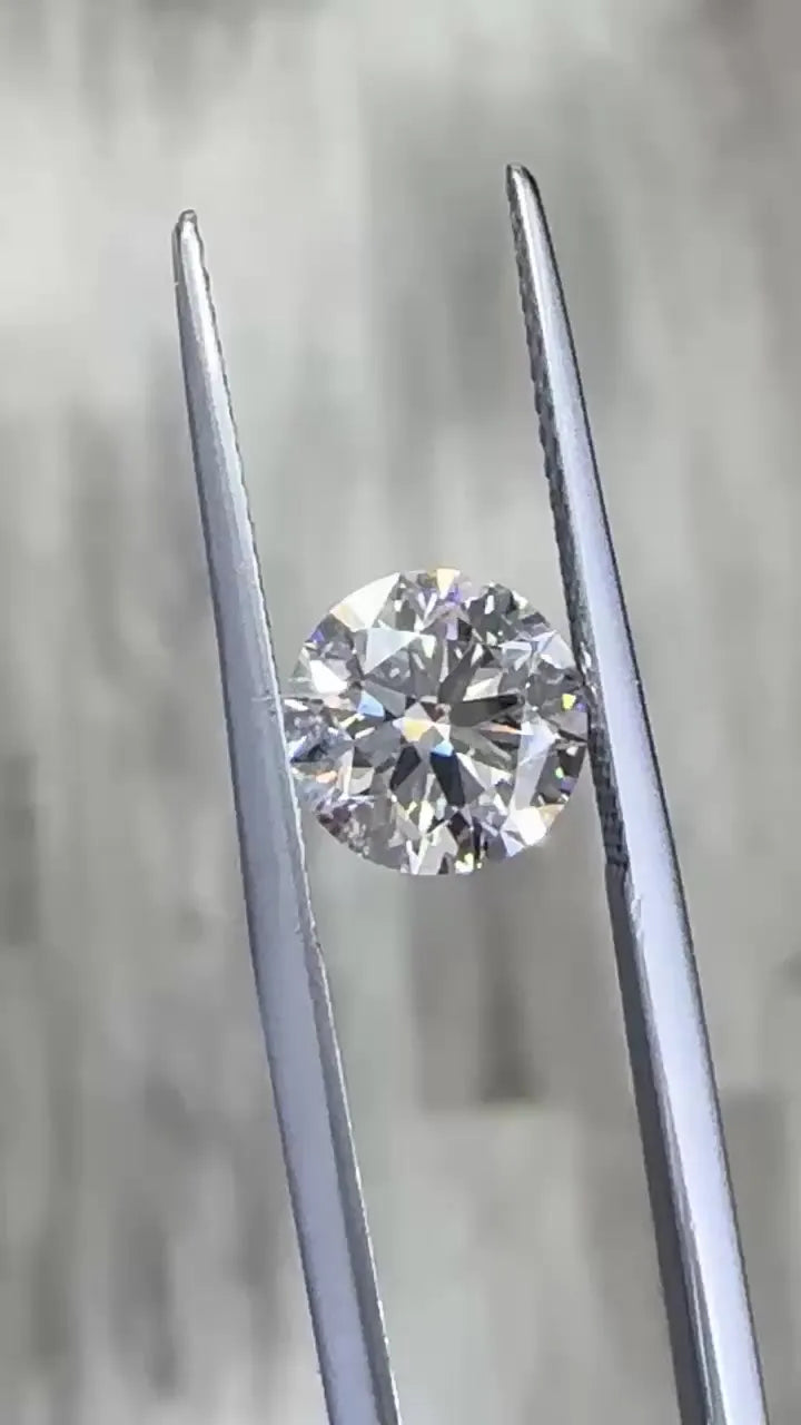 1.90ct Round Natural Diamond (Colour G, Clarity VS1, Cut ID, EGL Certified)