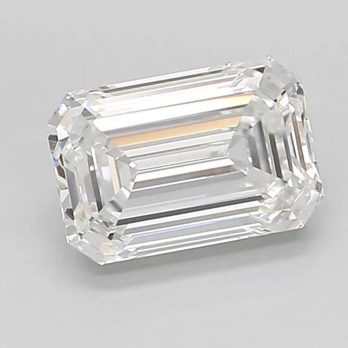1.91ct Emerald Lab Grown Diamond (Colour E, Clarity IF, Cut EX, IGI Certified)