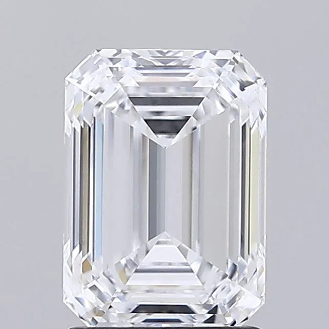 1.91ct Emerald Lab Grown Diamond (Colour E, Clarity IF, IGI Certified)
