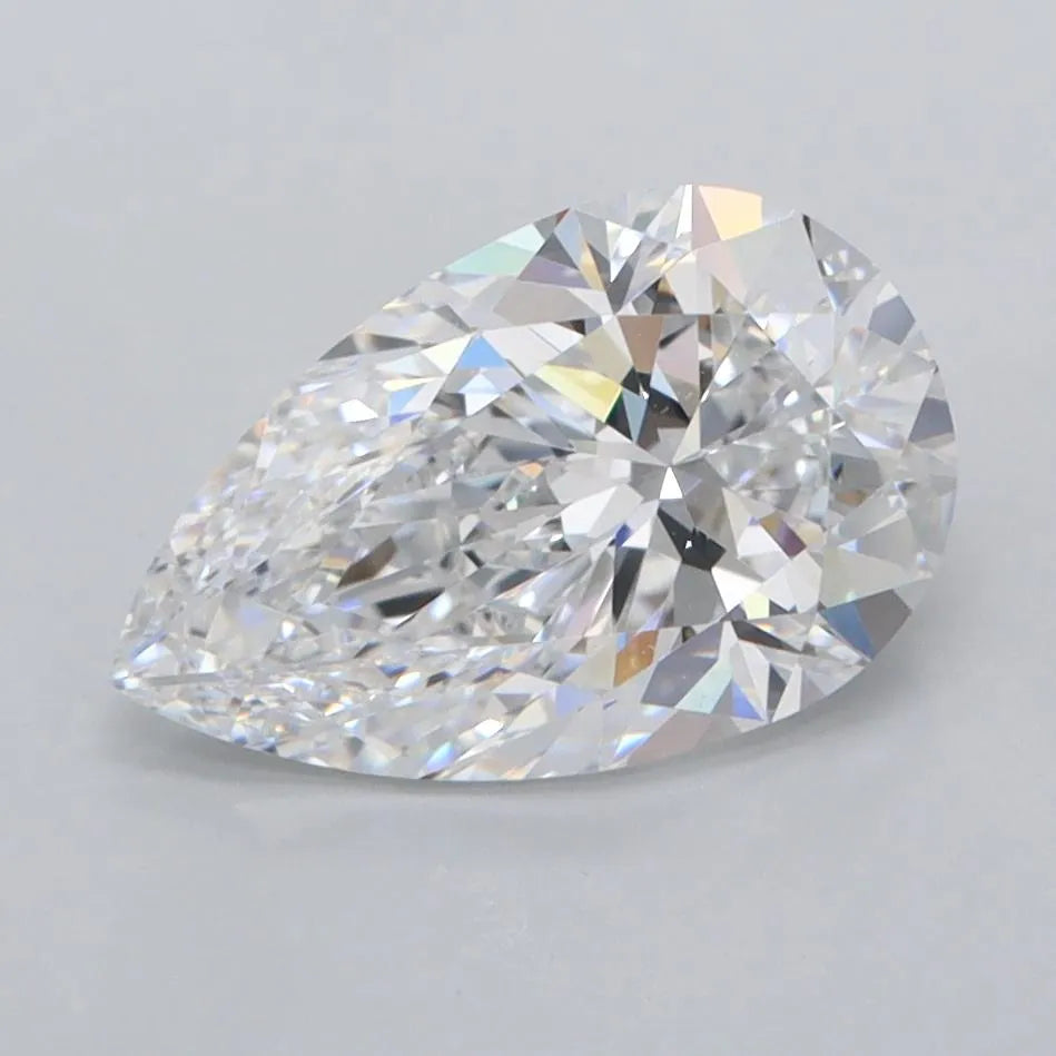 1.92ct Pear Lab Grown Diamond (Colour D, Clarity FL, IGI Certified)