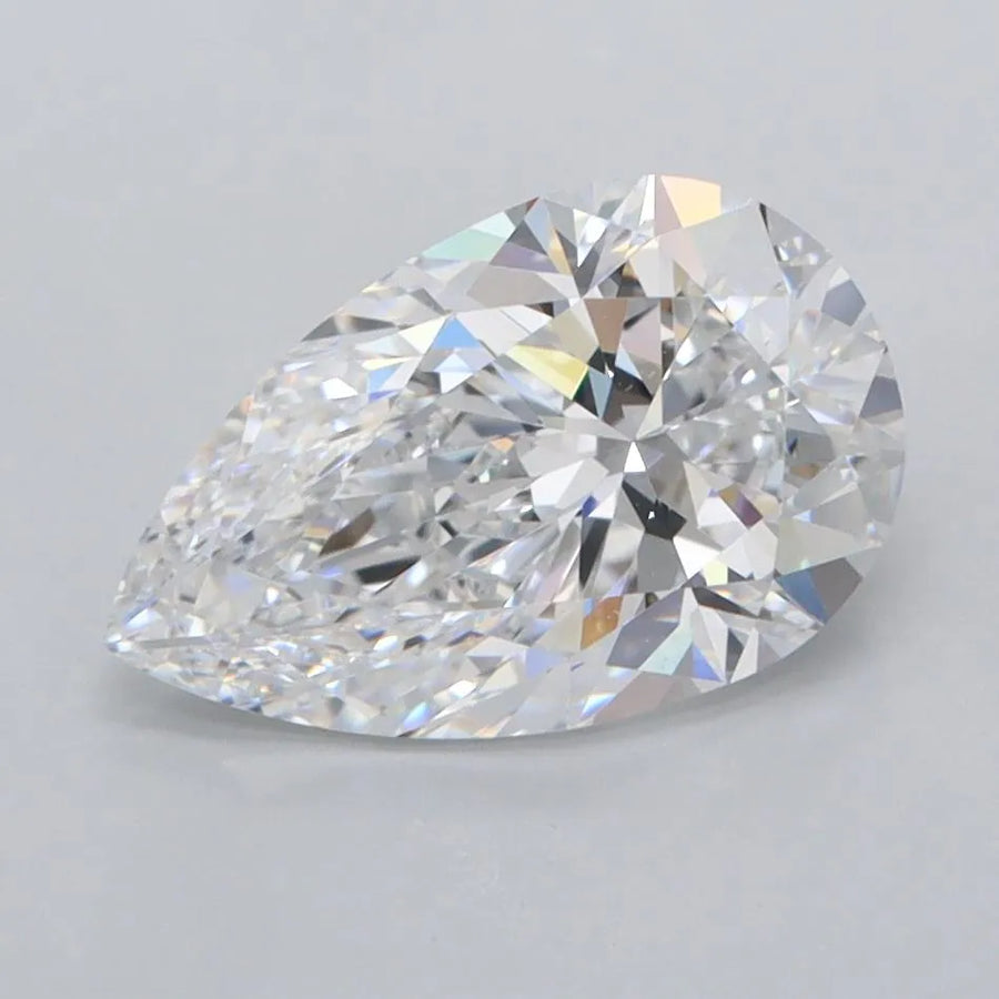 1.92ct Pear Lab Grown Diamond (Colour D, Clarity FL, IGI Certified)