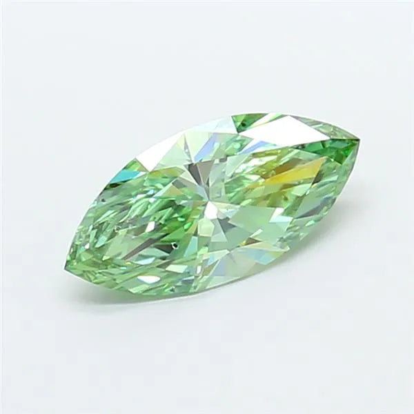 1.93ct Marquise Lab Grown Diamond (Colour Fancy Vivid Green, Clarity SI1, IGI Certified)