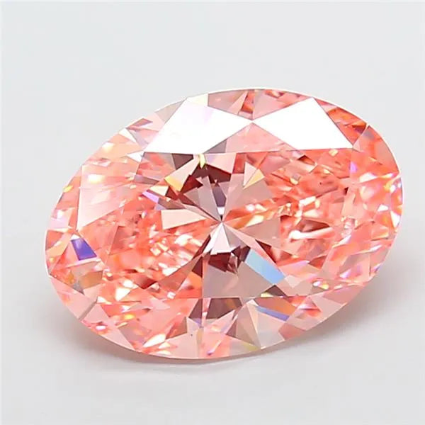 1.93ct Oval Lab Grown Diamond (Colour Fancy Vivid Blue, Clarity VVS2, IGI Certified)