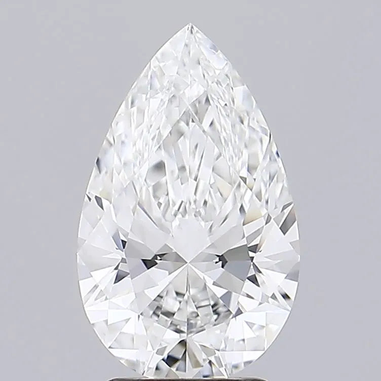 1.94ct Pear Lab Grown Diamond (Colour E, Clarity VVS1, IGI Certified)