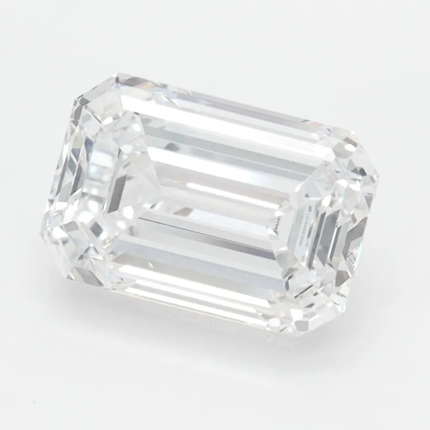 1.95ct Emerald Lab Grown Diamond (Colour D, Clarity IF, IGI Certified)