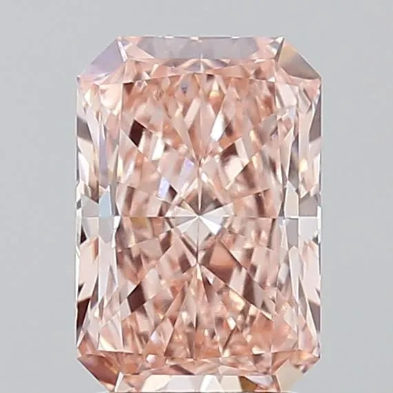 1.95ct Radiant Lab Grown Diamond (Colour Fancy Vivid Pink, Clarity VVS2, IGI Certified)