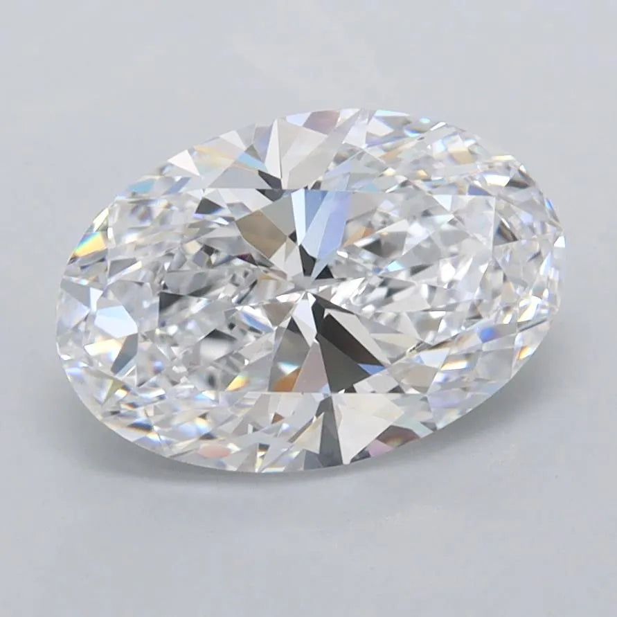 1.96ct Oval Lab Grown Diamond (Colour D, Clarity FL, IGI Certified)