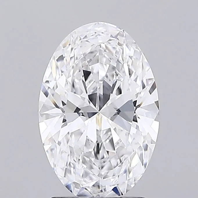 1.96ct Oval Lab Grown Diamond (Colour D, Clarity VVS1, IGI Certified)