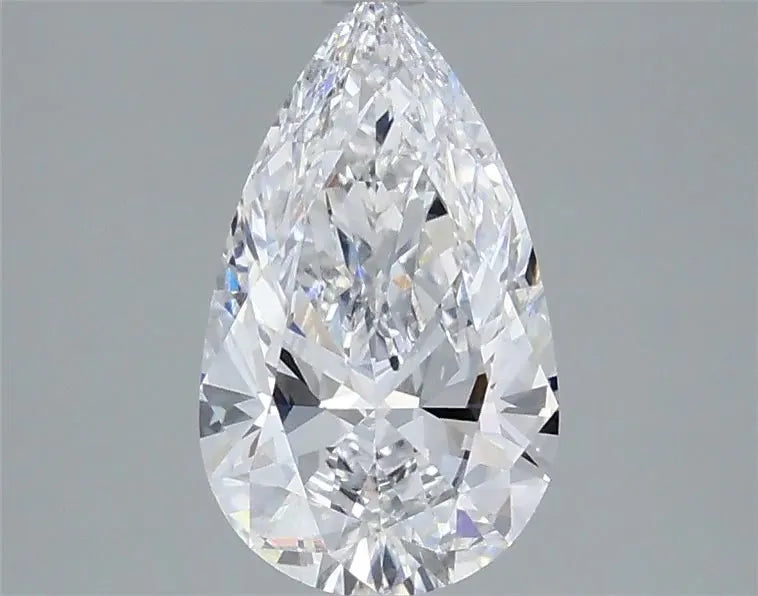 1.96ct Pear Lab Grown Diamond (Colour D, Clarity VVS2, IGI Certified)