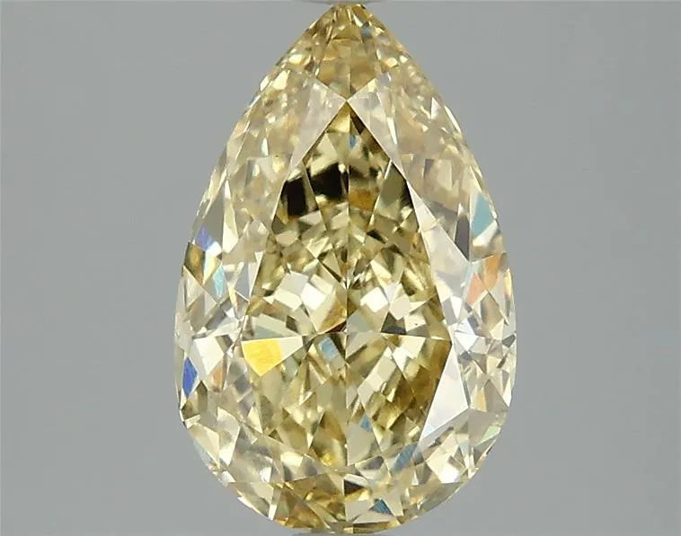 1.98ct Pear Lab Grown Diamond (Colour Fancy Intense Yellow, Clarity VVS2, IGI Certified)