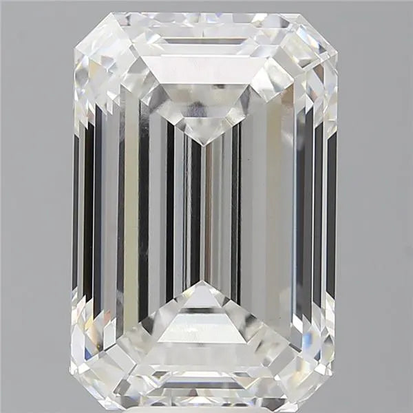 10.00ct Emerald Lab Grown Diamond (Colour F, Clarity VVS2, IGI Certified)