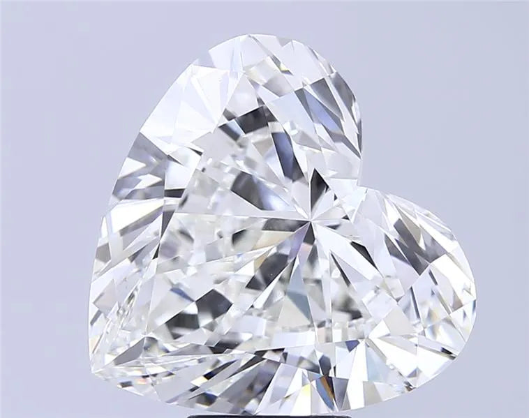 10.00ct Heart Lab Grown Diamond (Colour F, Clarity VVS1, IGI Certified)