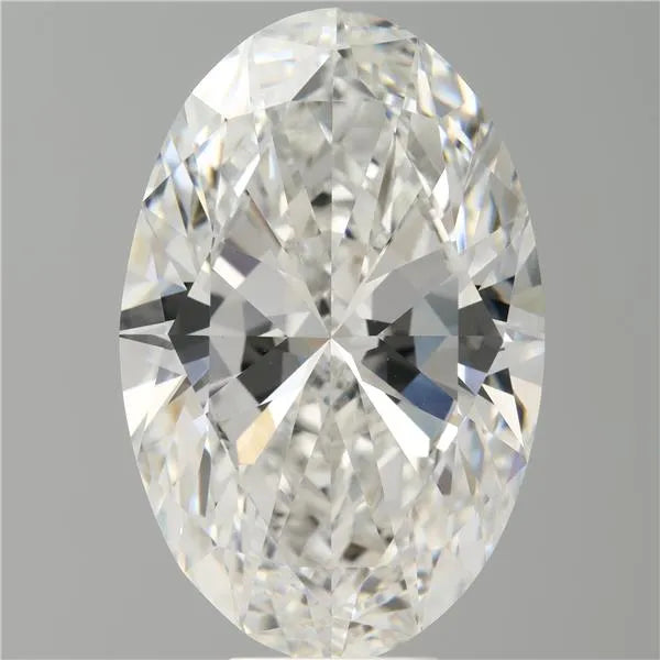 10.00ct Oval Lab Grown Diamond (Colour E, Clarity VVS2, IGI Certified)