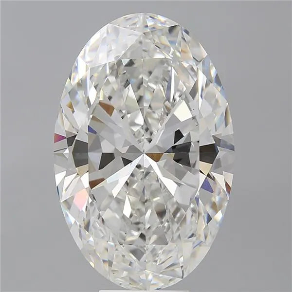 10.00ct Oval Lab Grown Diamond (Colour F, Clarity VS1, IGI Certified)