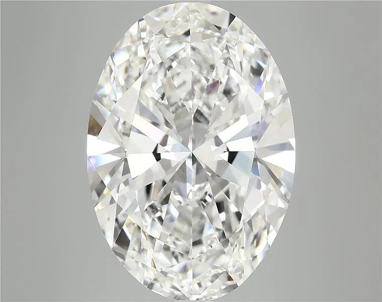 10.00ct Oval Lab Grown Diamond (Colour F, Clarity VVS2, IGI Certified)