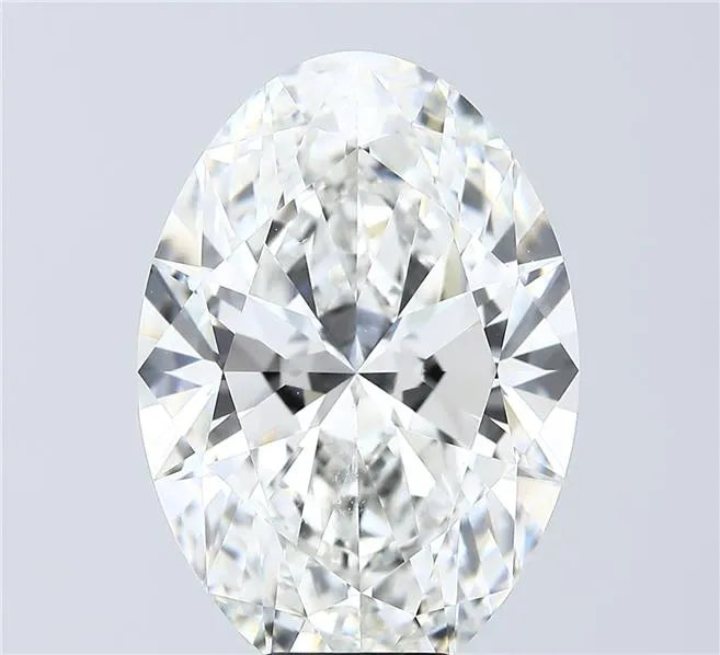 10.00ct Oval Lab Grown Diamond (Colour F, Clarity VVS2, IGI Certified)