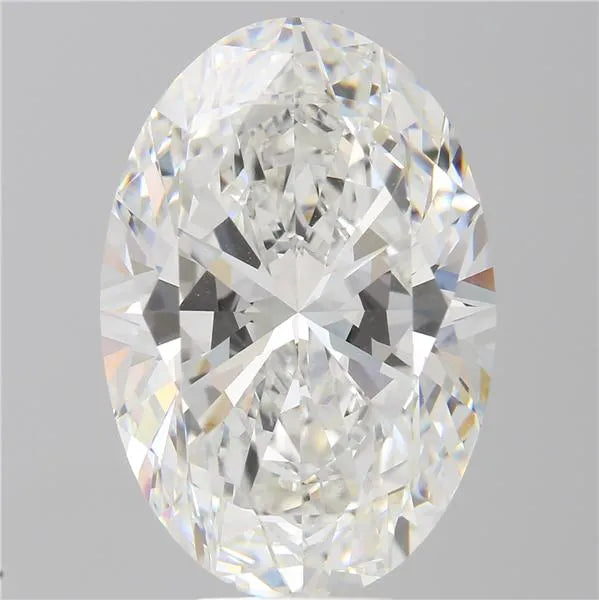 10.00ct Oval Lab Grown Diamond (Colour F, Clarity VVS2, IGI Certified)