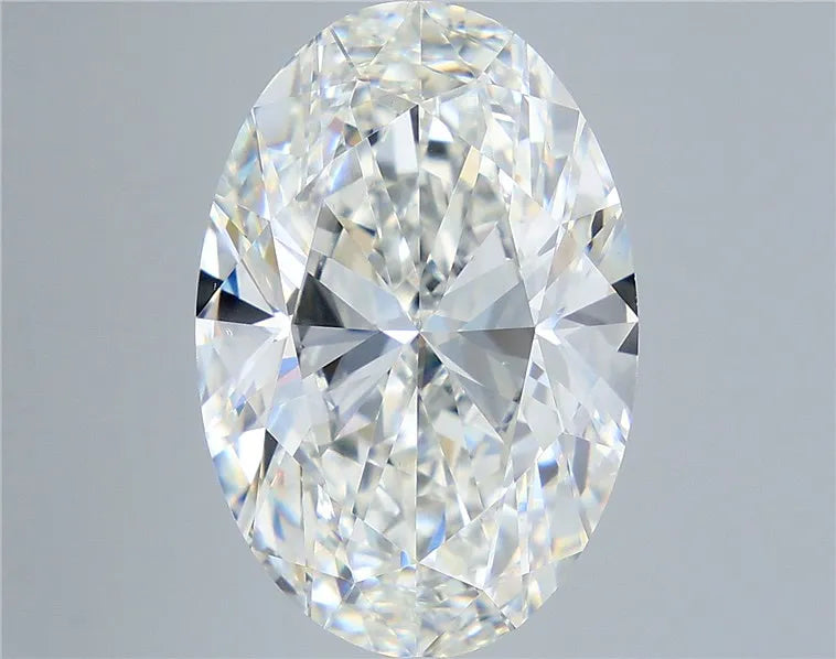 10.00ct Oval Lab Grown Diamond (Colour G, Clarity VS1, IGI Certified)