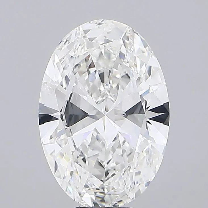 10.01ct Oval Lab Grown Diamond (Colour E, Clarity VVS1, IGI Certified)