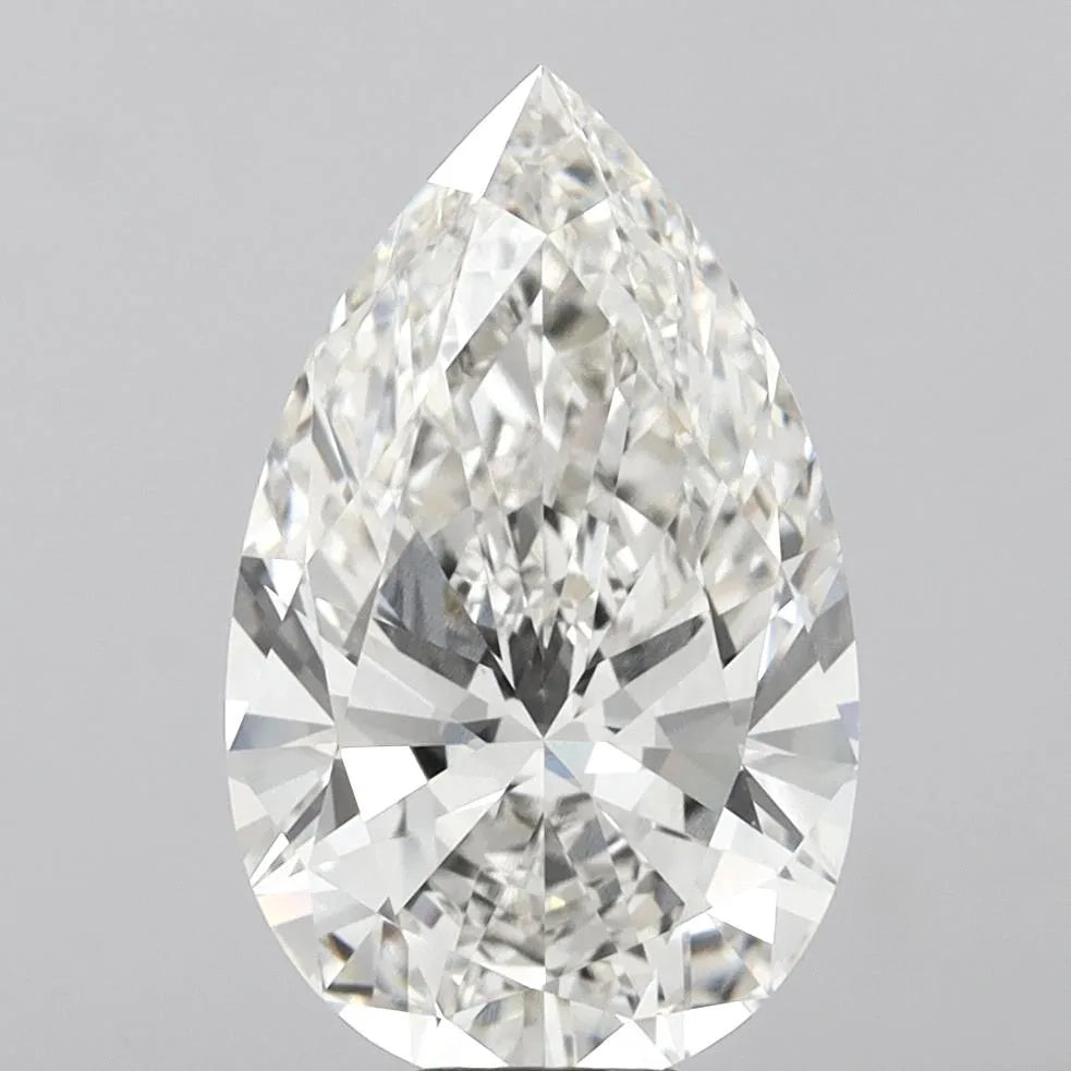 10.01ct Pear Lab Grown Diamond (Colour G, Clarity VVS2, IGI Certified)