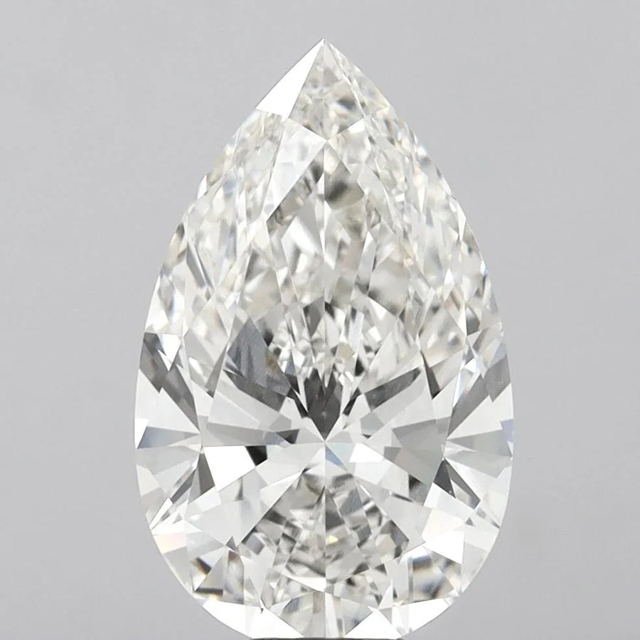 10.01ct Pear Lab Grown Diamond (Colour G, Clarity VVS2, IGI Certified)