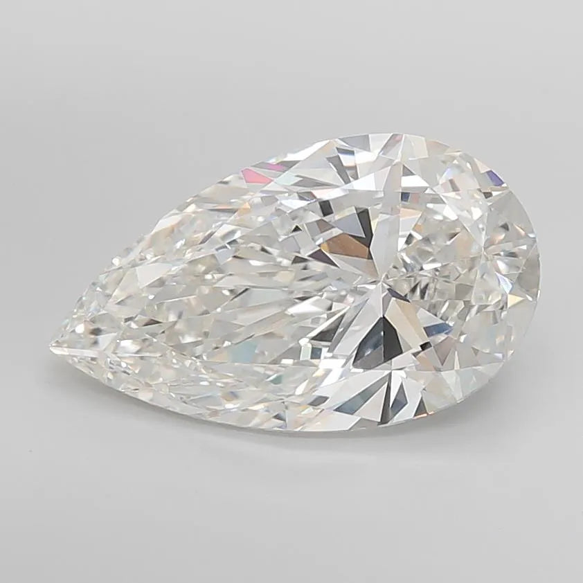 10.02ct Pear Lab Grown Diamond (Colour G, Clarity VVS2, IGI Certified)