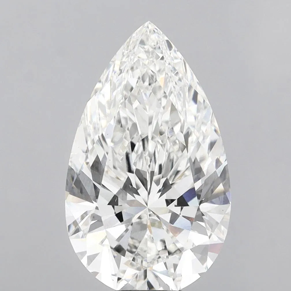 10.03ct Pear Lab Grown Diamond (Colour E, Clarity VVS2, IGI Certified)