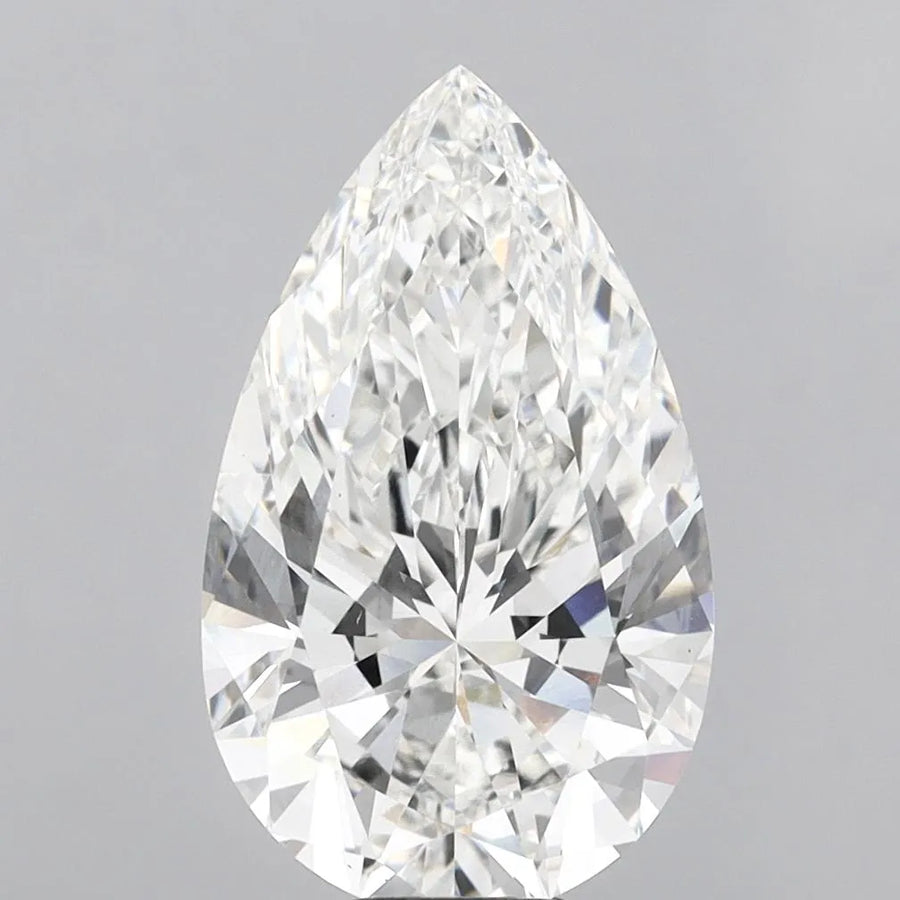 10.03ct Pear Lab Grown Diamond (Colour E, Clarity VVS2, IGI Certified)