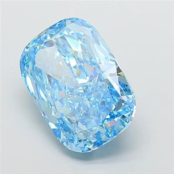 10.04ct Cushion modified Lab Grown Diamond (Colour Fancy Vivid Blue, Clarity VS1, IGI Certified)