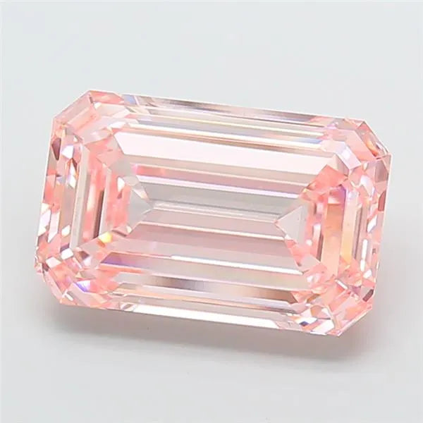 10.05ct Emerald Lab Grown Diamond (Colour Fancy Intense Pink, Clarity VS2, IGI Certified)