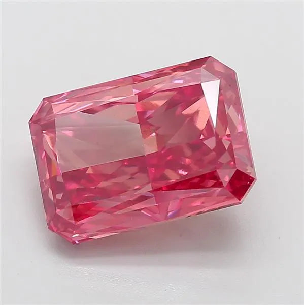 10.05ct Radiant Lab Grown Diamond (Colour Fancy Vivid Red, Clarity VVS2, IGI Certified)