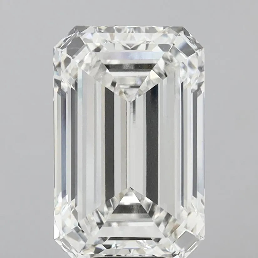 10.06ct Emerald Lab Grown Diamond (Colour F, Clarity VVS2, IGI Certified)