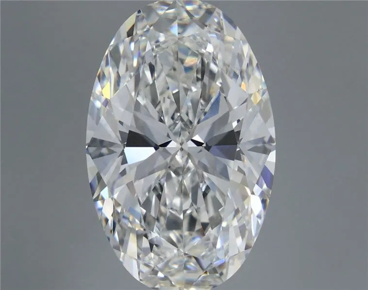 10.06ct Oval Lab Grown Diamond (Colour F, Clarity VVS2, IGI Certified)