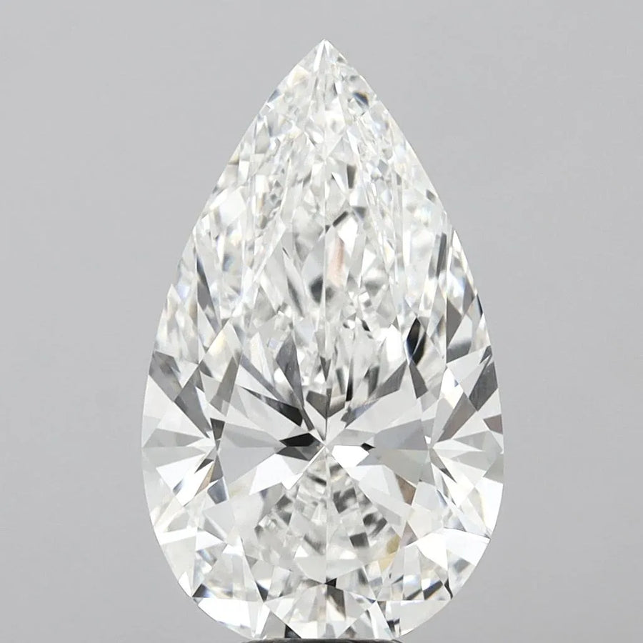 10.07ct Pear Lab Grown Diamond (Colour E, Clarity VVS2, IGI Certified)