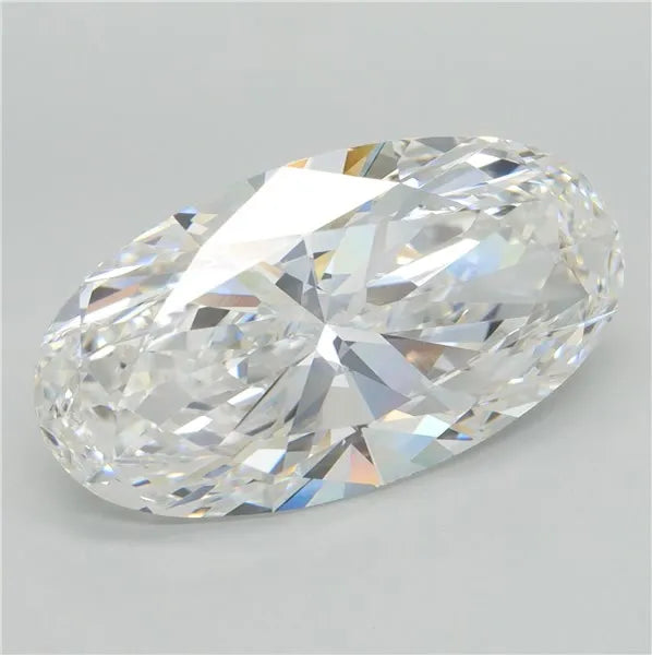 10.10ct Oval Lab Grown Diamond (Colour E, Clarity VVS2, IGI Certified)
