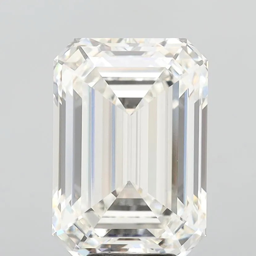 10.11ct Emerald Lab Grown Diamond (Colour G, Clarity VVS2, IGI Certified)