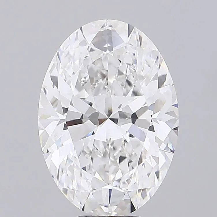 10.16ct Oval Lab Grown Diamond (Colour E, Clarity VVS1, IGI Certified)