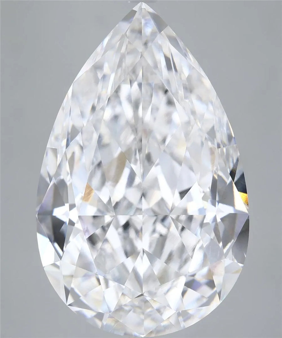 10.18ct Pear Lab Grown Diamond (Colour D, Clarity VVS2, IGI Certified)