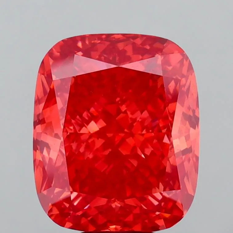 10.29ct Cushion modified Lab Grown Diamond (Colour Fancy Vivid Pink, Clarity VS1, IGI Certified)