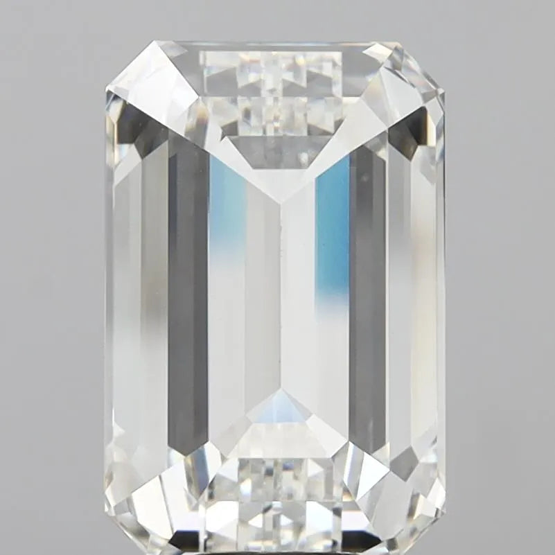 10.53ct Emerald Lab Grown Diamond (Colour G, Clarity VVS2, IGI Certified)