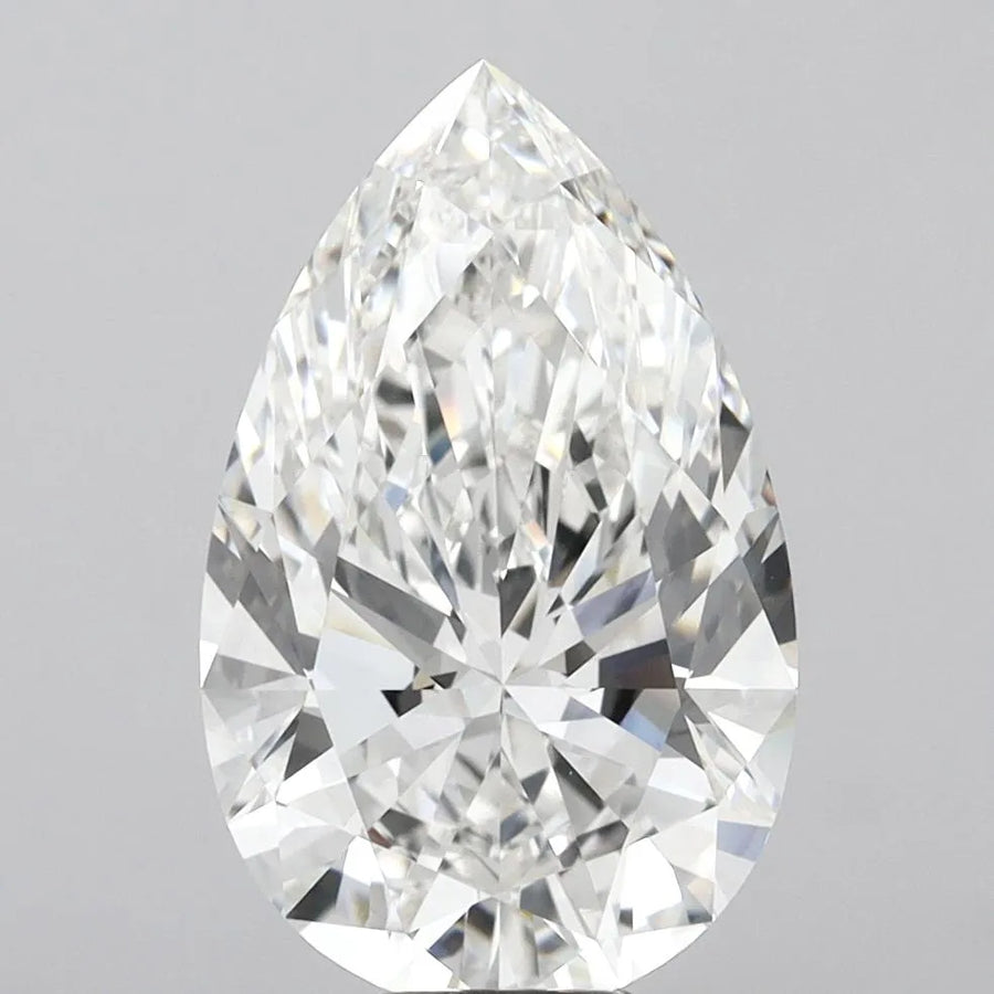 10.54ct Pear Lab Grown Diamond (Colour F, Clarity VVS2, IGI Certified)