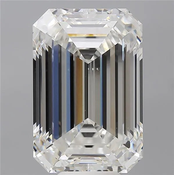 10.57ct Emerald Lab Grown Diamond (Colour F, Clarity VS2, IGI Certified)