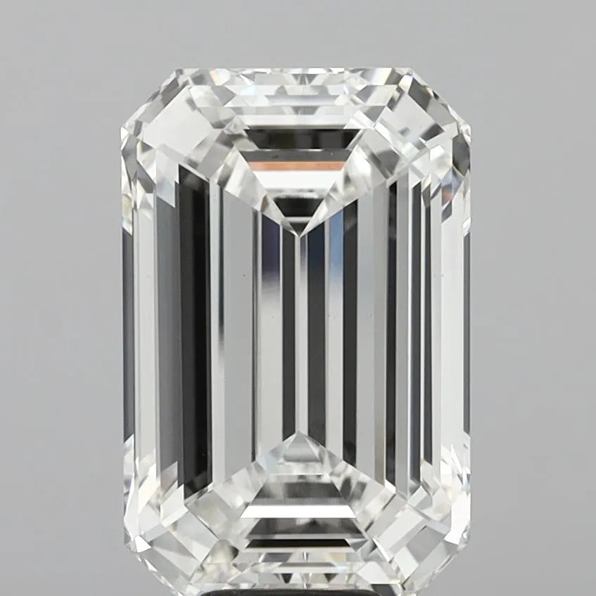 10.58ct Emerald Lab Grown Diamond (Colour G, Clarity VVS2, IGI Certified)