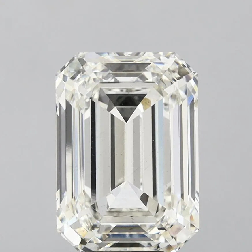 10.60ct Emerald Lab Grown Diamond (Colour H, Clarity VS2, IGI Certified)