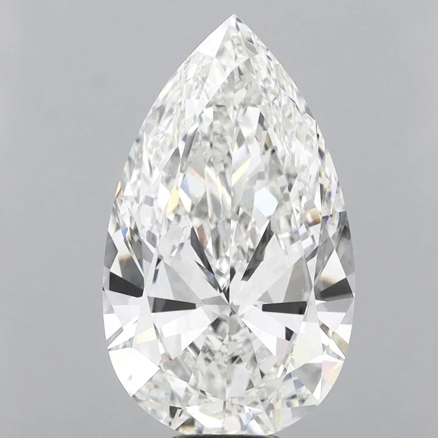 10.74ct Pear Lab Grown Diamond (Colour F, Clarity VVS2, IGI Certified)