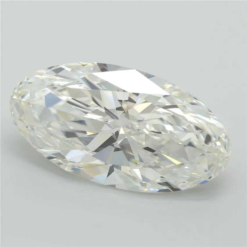 10.89ct Oval Lab Grown Diamond (Colour F, Clarity VVS2, IGI Certified)