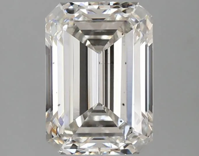 2.10ct Emerald Lab Grown Diamond (Colour G, Clarity SI1, IGI Certified)