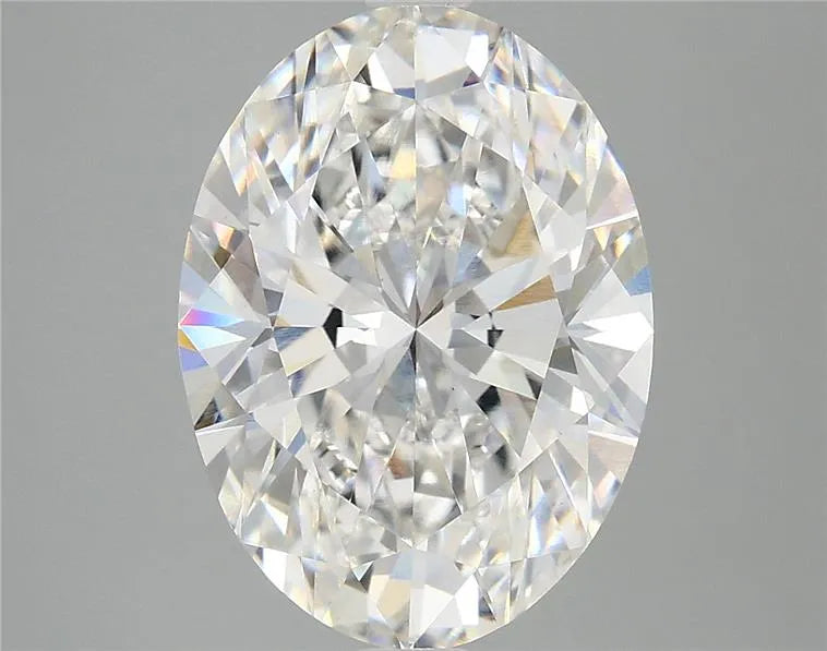 5.05ct Oval Lab Grown Diamond (Colour E, Clarity VVS2, IGI Certified)